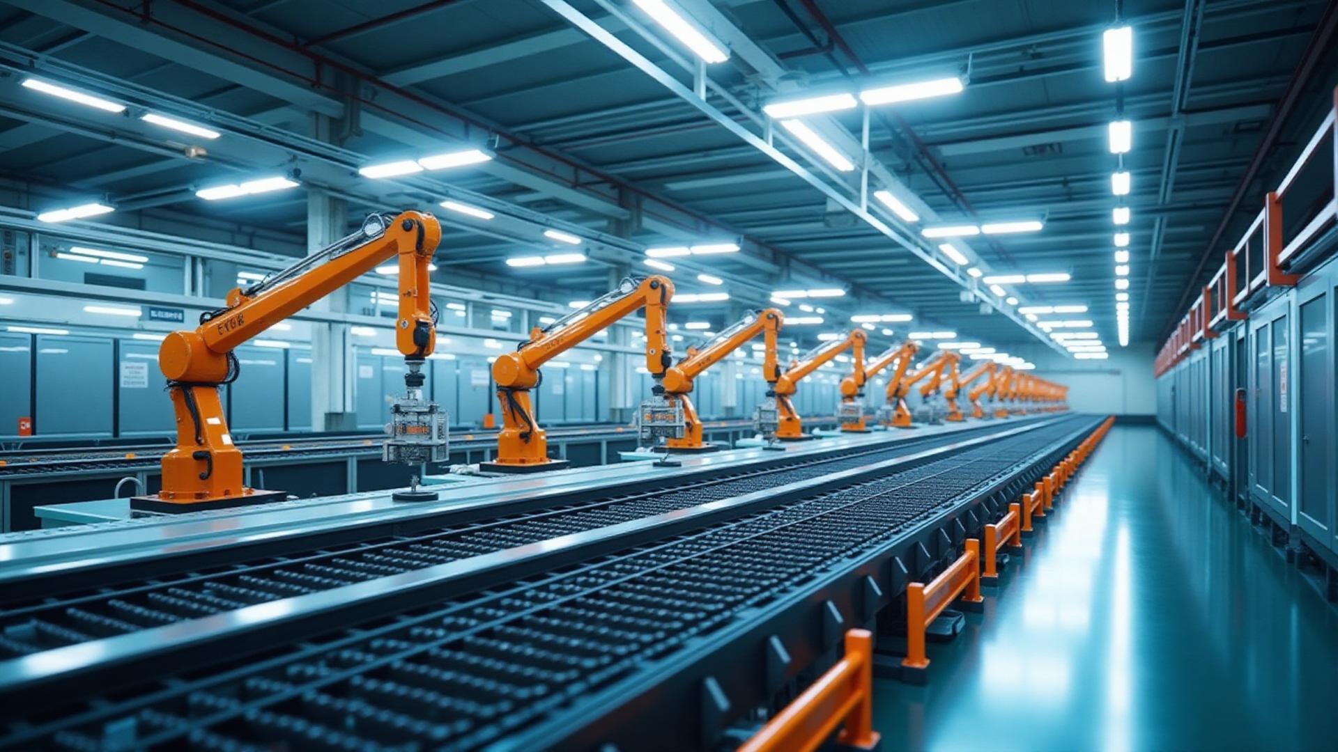 Modern manufacturing facility